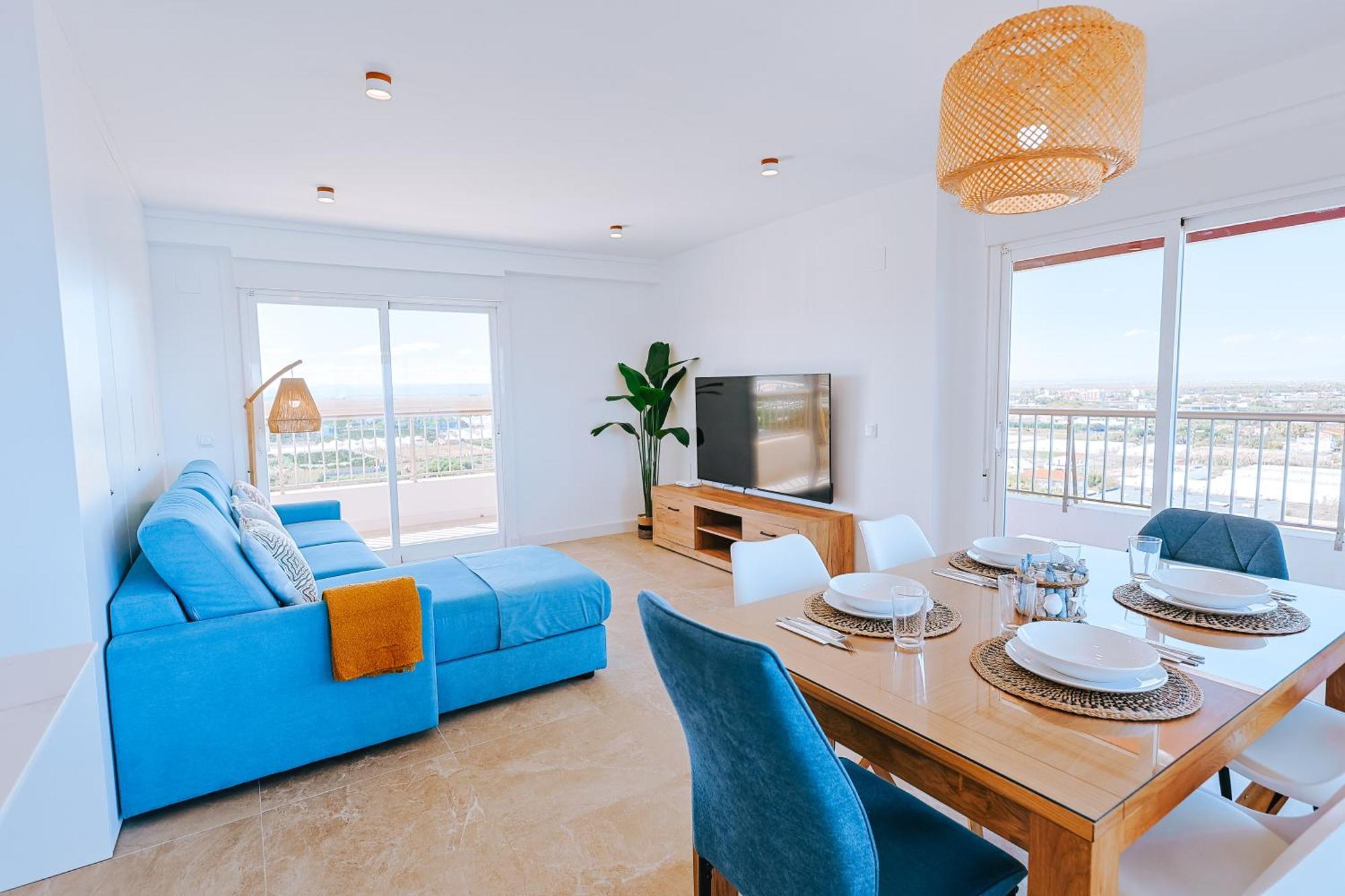 Apartamento Premium Con 5 Piscinas Barbacoa Tenis Frontenis Mareny Blau Dış mekan fotoğraf