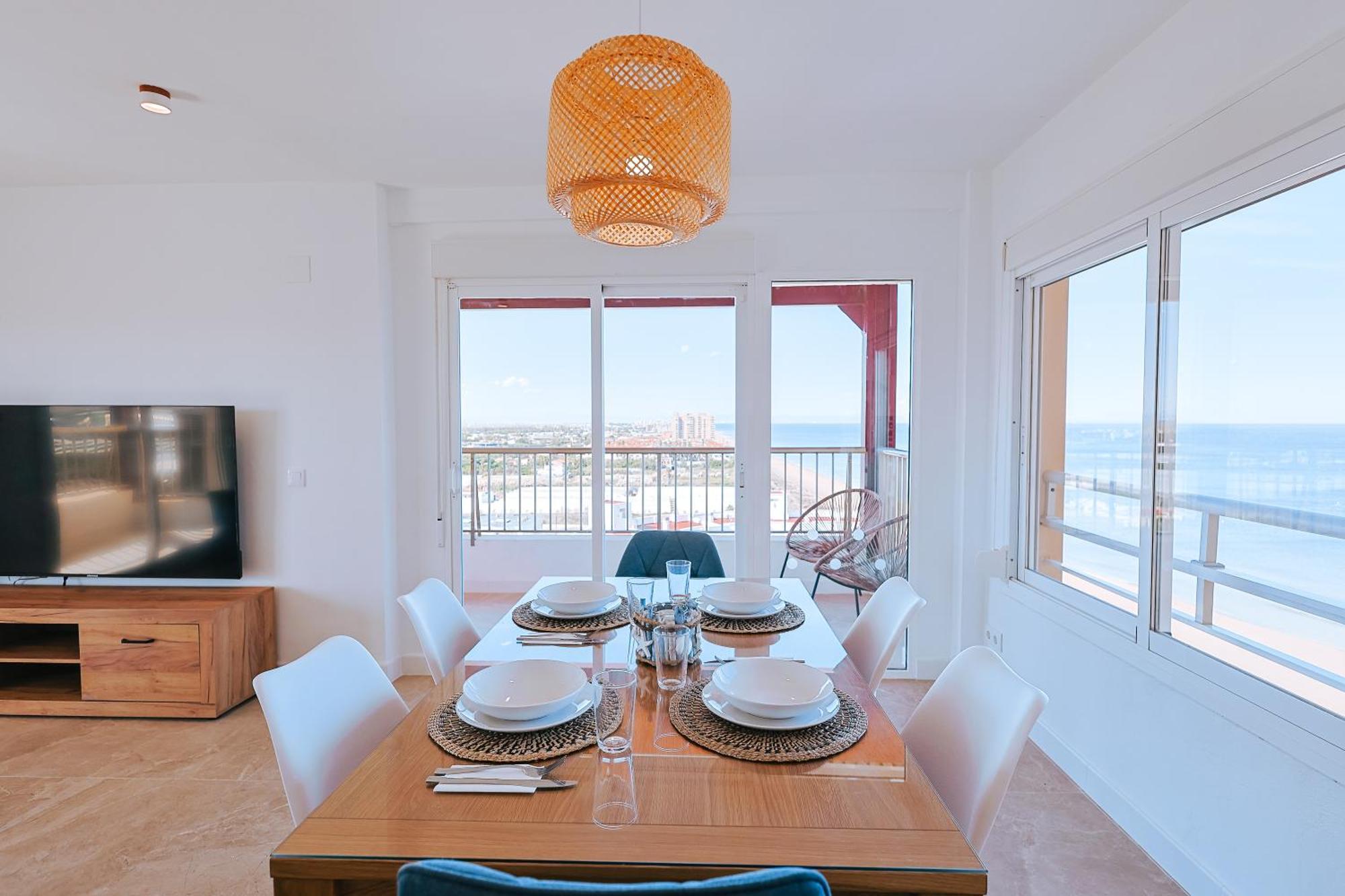 Apartamento Premium Con 5 Piscinas Barbacoa Tenis Frontenis Mareny Blau Dış mekan fotoğraf